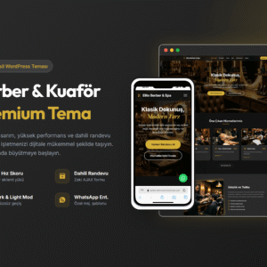 Berber & Kuaför Teması